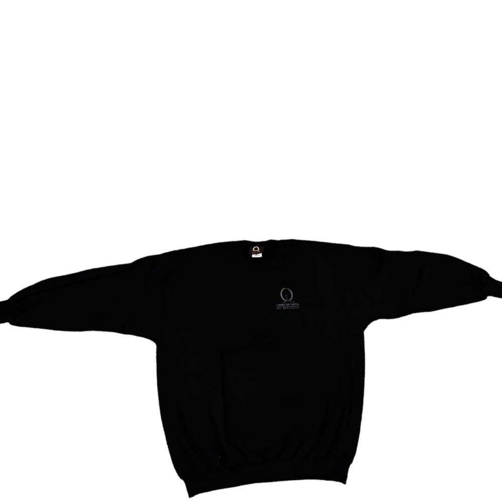 Vintage black Cirque Du Soleil at Bellagio XXL embroidered black crewneck 90’s